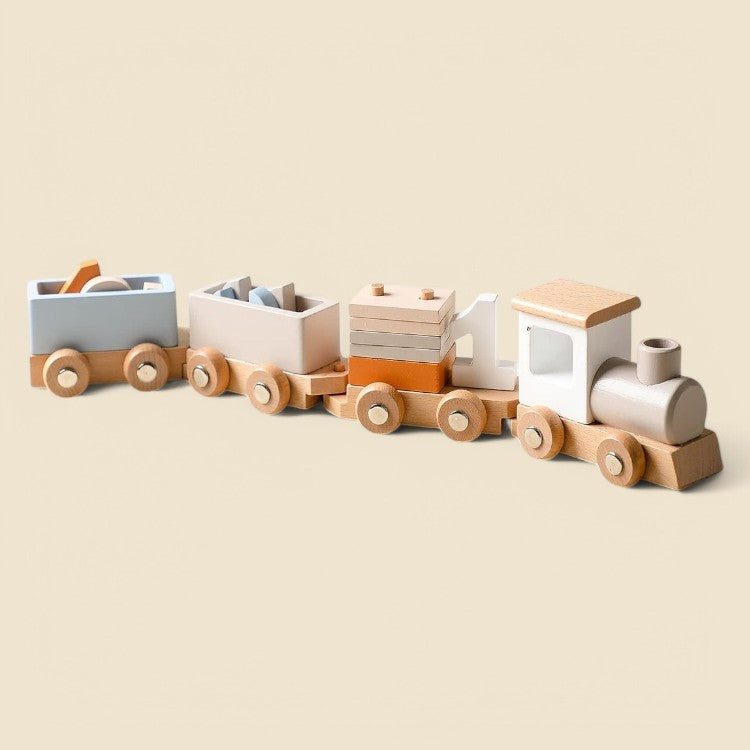 Train en Bois Montessori