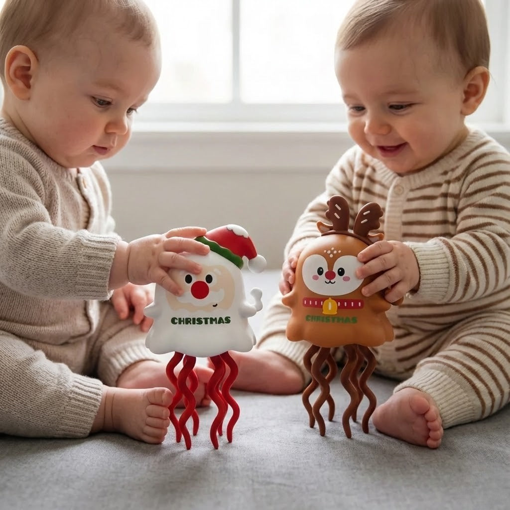 Jouet Montessori Personnages Noël à Tentacules