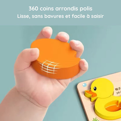 Puzzles Montessori en Bois