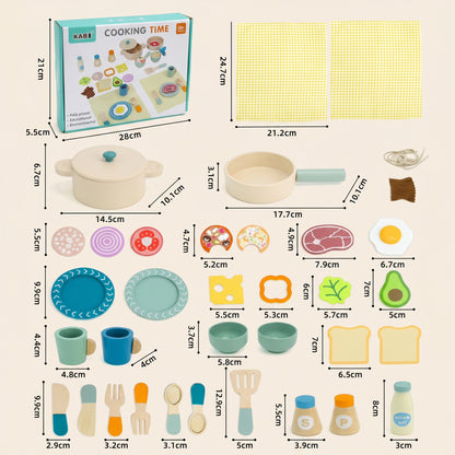 Set de pique-nique Montessori en Bois