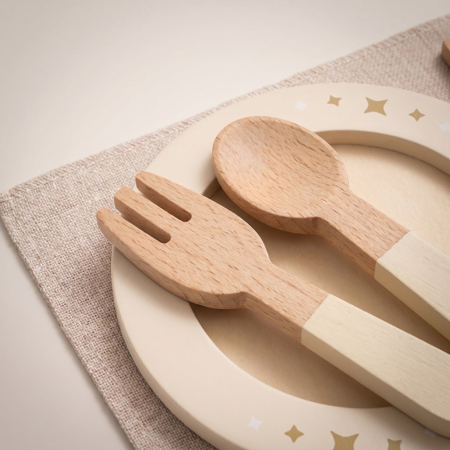 Set de Vaisselle Montessori en Bois