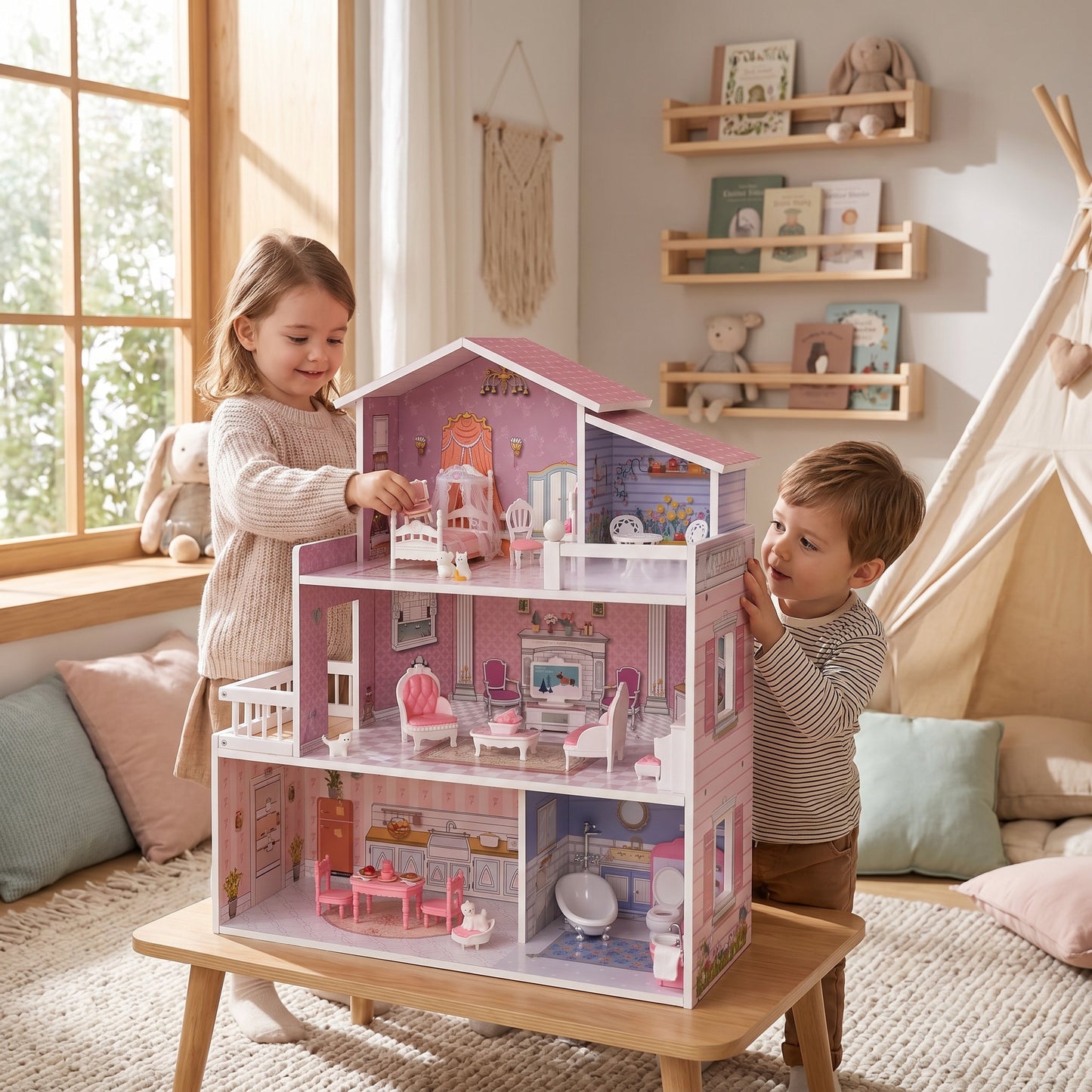 Maison de Poupée Montessori
