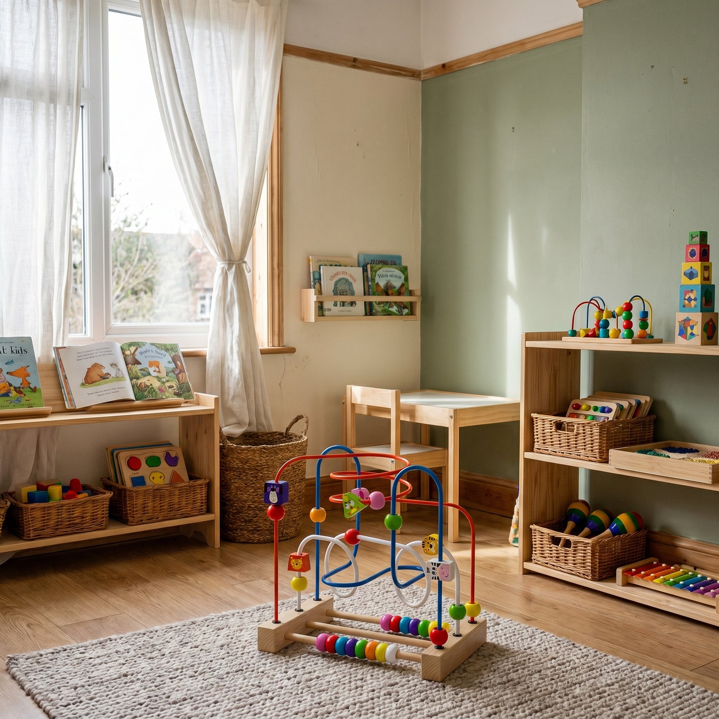 Labyrinthe Montessori en Bois