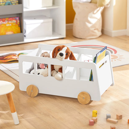 Coffre à Jouets Bus Montessori