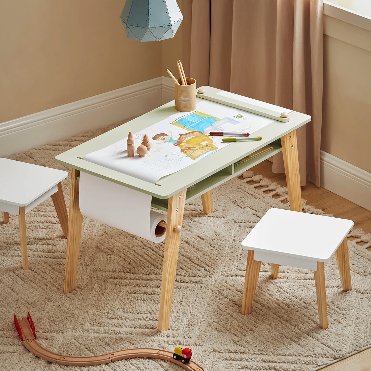 Bureau Créatif Montessori Double