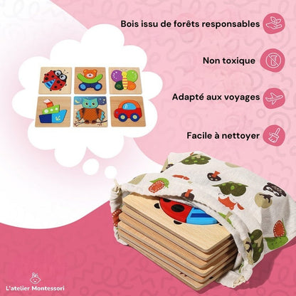 Puzzle Éducatif Montessori