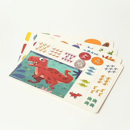 Livre d'activités autocollants Montessori