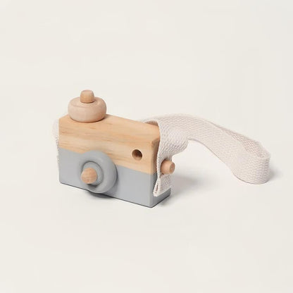 Appareil photo en bois Montessori