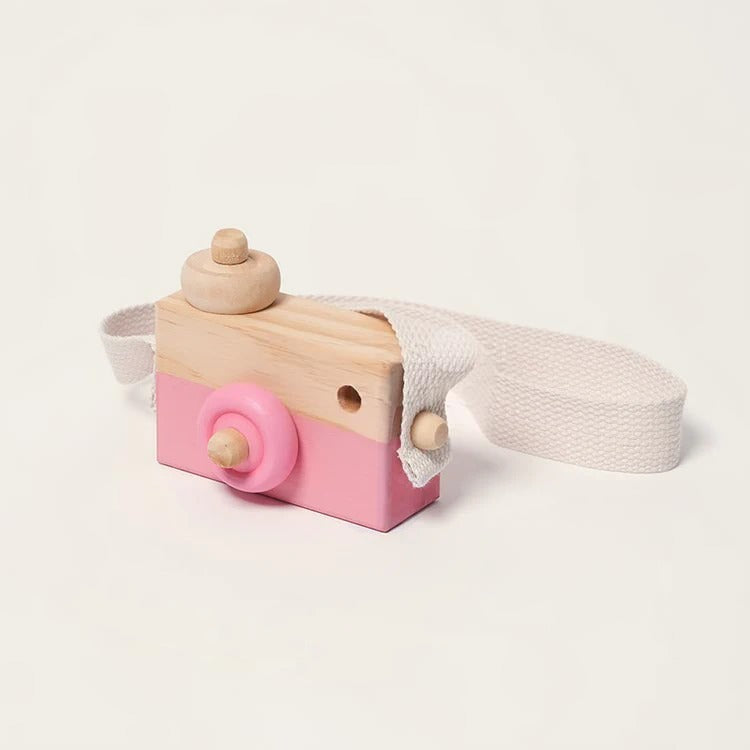 Appareil photo en bois Montessori