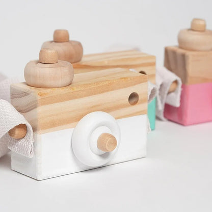 Appareil photo en bois Montessori