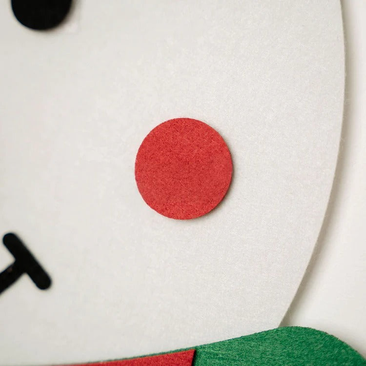 Bonhomme de neige Montessori