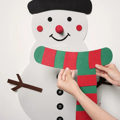 Bonhomme de neige Montessori