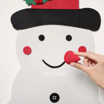 Bonhomme de neige Montessori