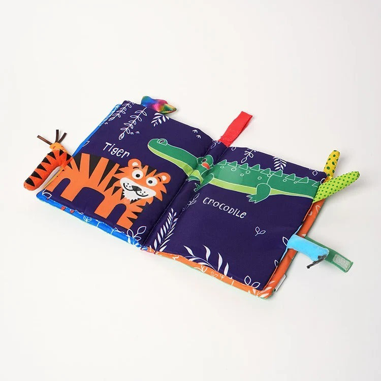 Livre souple Montessori pour bébés