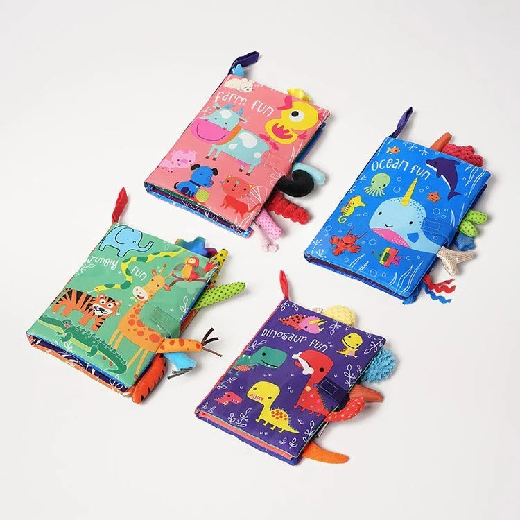 Livre souple Montessori pour bébés