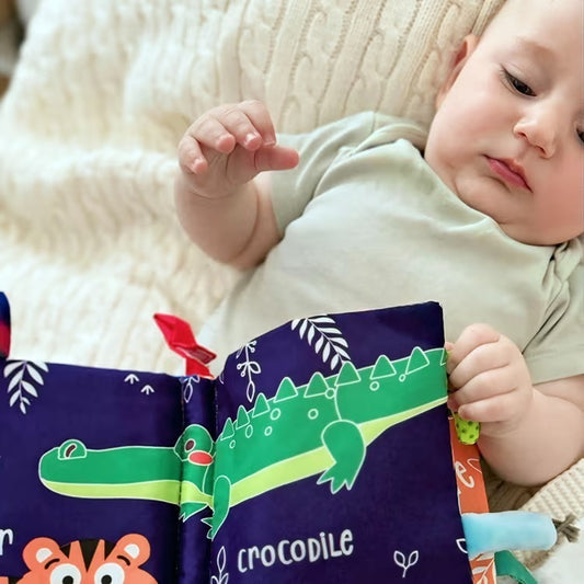 Livre souple Montessori pour bébés