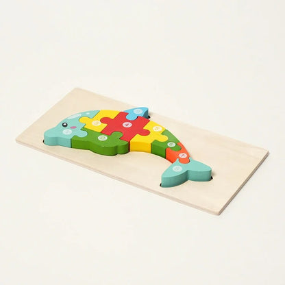 Puzzle en bois Montessori