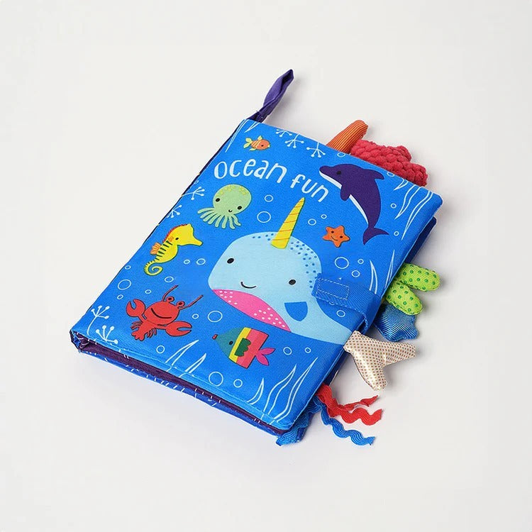 Livre souple Montessori pour bébés