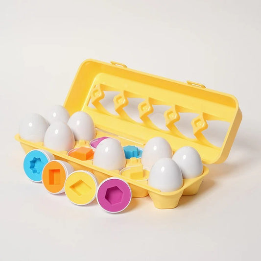 Œufs géométriques Montessori