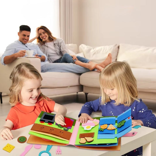 Livre Sensoriel Montessori