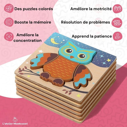Puzzle Éducatif Montessori