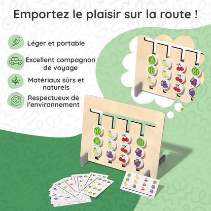 Jeu d'association double face Montessori
