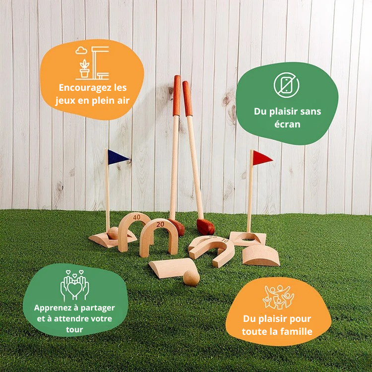 Set de golf Montessori