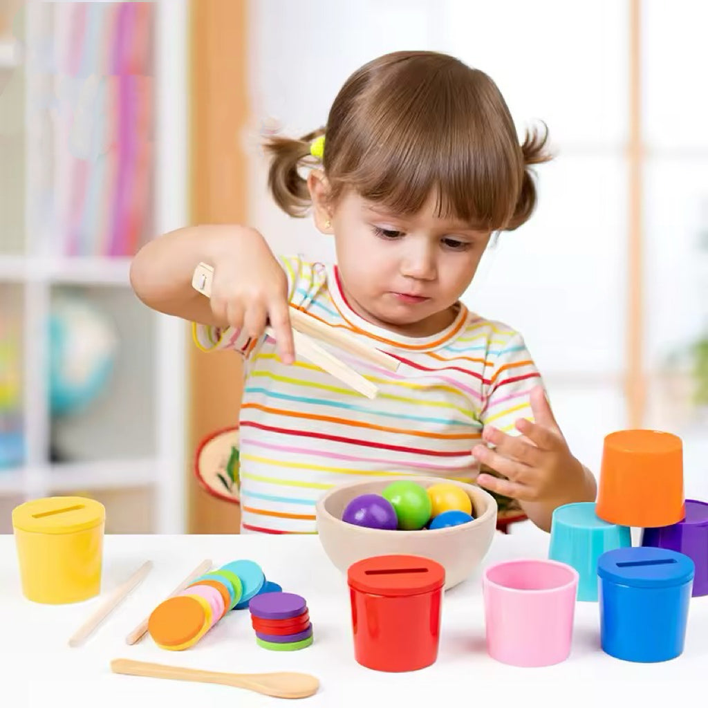 Set Montessori de Tri et de Comptage Montessori