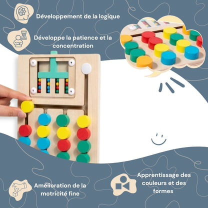 Puzzle de Tri des Couleurs Montessori