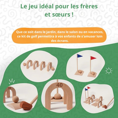 Set de golf Montessori