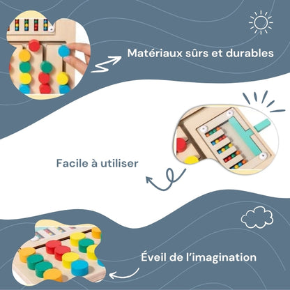 Puzzle de Tri des Couleurs Montessori