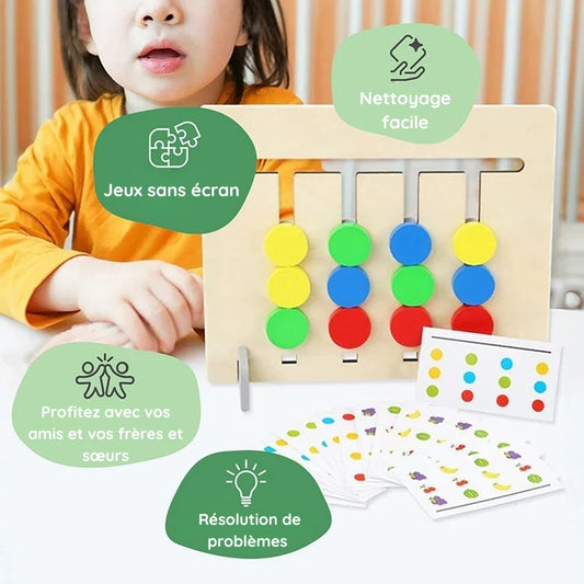 Jeu d'association double face Montessori