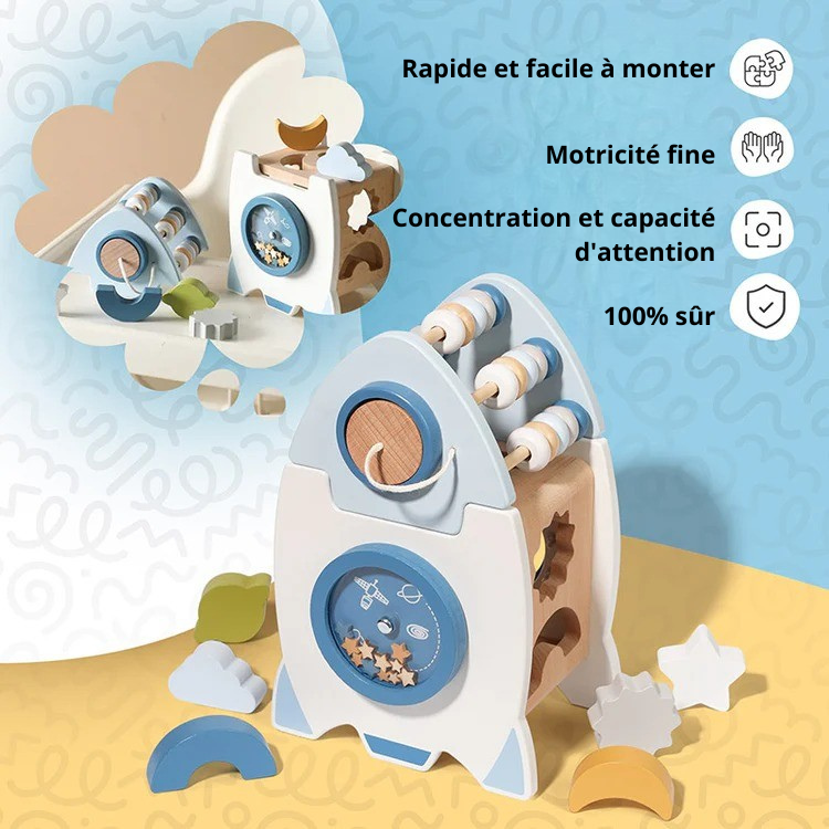 Fusée d'apprentissage Montessori