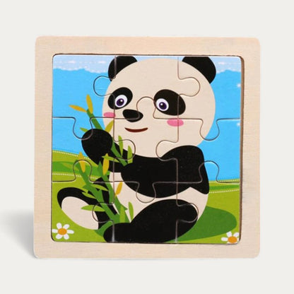 Puzzle Montessori Animaux en Bois