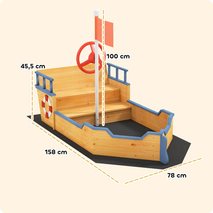 Bateau Bac à Sable Montessori