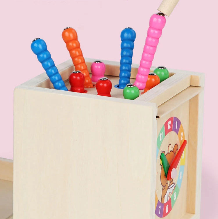 Boîte Montessori à Formes et Couleurs avec Balles