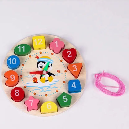 Pendule Pingouin Montessori
