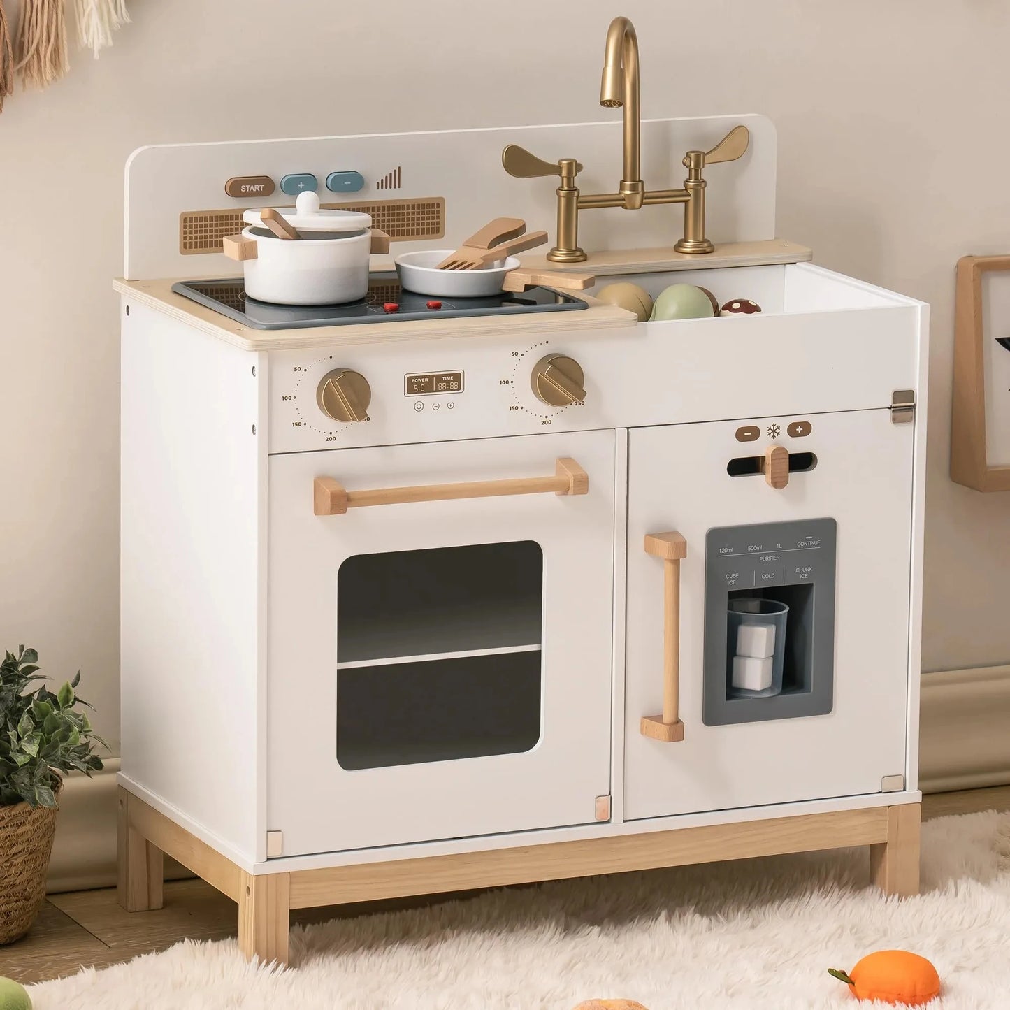 Mini Cuisine Montessori en Bois
