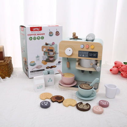 Machine à Café Montessori en Bois