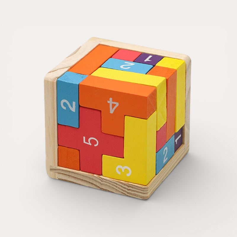 Puzzle Cube 3D Montessori