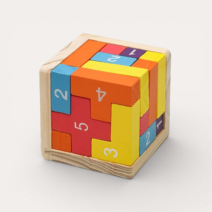 Puzzle Cube 3D Montessori
