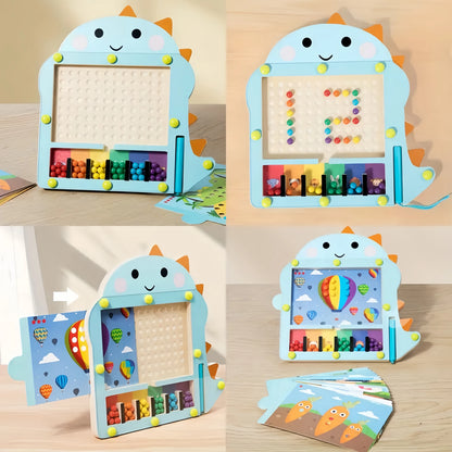 Jeu Dinosaure Magnétique Montessori