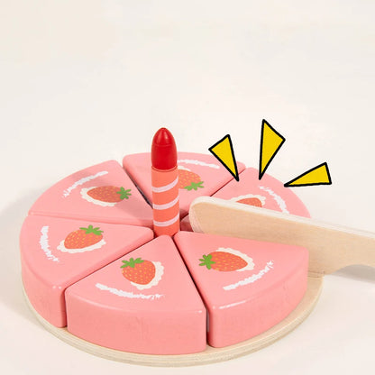 Gâteau d’Anniversaire Montessori en Bois