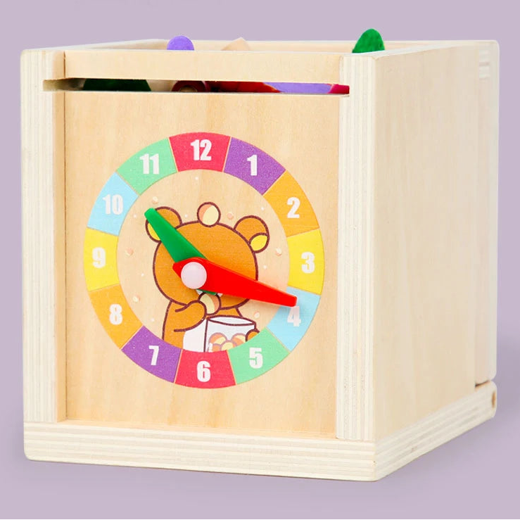 Boîte Montessori à Formes et Couleurs avec Balles
