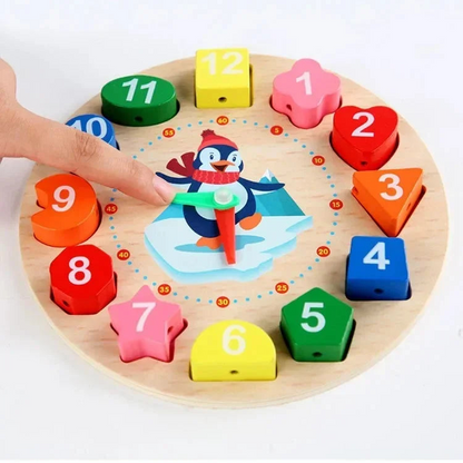 Pendule Pingouin Montessori