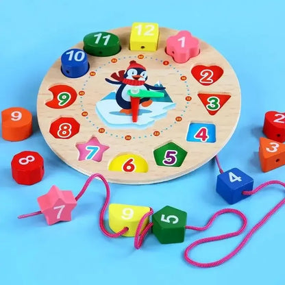 Pendule Pingouin Montessori