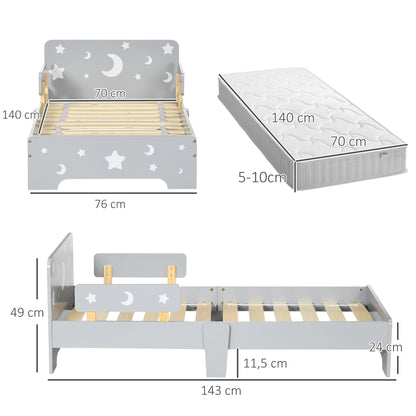 Lit Montessori Enfant Lune & Étoiles