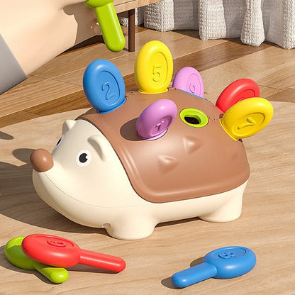 Jeu Hérisson Montessori pour le Développement de la Motricité Fine