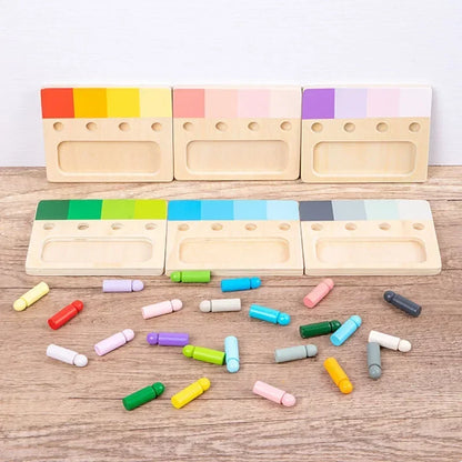Jeu de Reconnaissance des Teintes Montessori