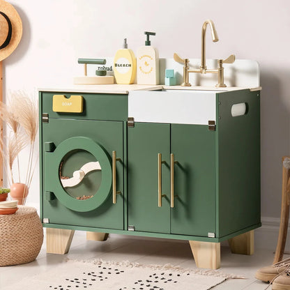 Meuble Montessori d’Imitation en Bois pour Cuisine et Maison